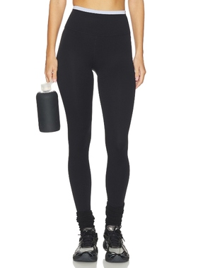 P.E Nation VITA 打底裤 黑色 运动复古风REVOLVE小众新款