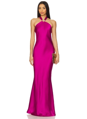 Runaway The Label CHARA 长裙 玫瑰REVOLVE小众新款