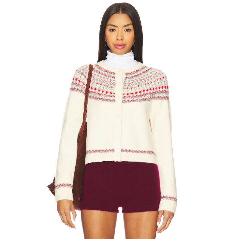 [冬季新品]Stitches & Stripes 针织开衫费尔岛毛衣REVOLVE小众