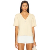 春季 V领修身 新品 the 针织衫 ASTR Label极简短袖 型上REVOLVE保暖