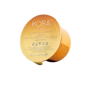 KORA Organics Turmeric Glow Moisturizer Refill Podrevolve时