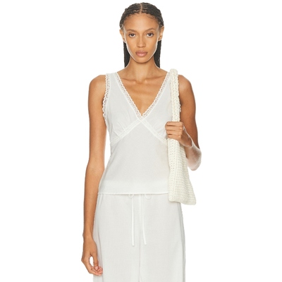 [冬季新品]Cou Cou Intimates IRIS 上装 白色REVOLVE小众