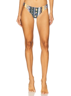 Agua Bendita MALORY 比基尼泳裤 蓝色 y2k辣妹风REVOLVE小众新款