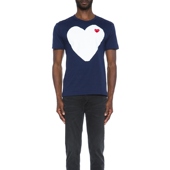 des 川久保玲夏季 GARCONS COMME PLAY CDG T恤REVOLVE小众新品