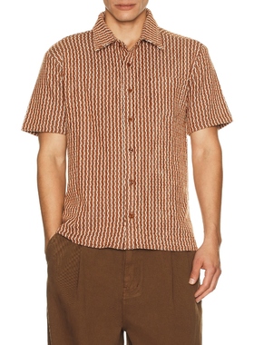 Bound POLO 衫 铁锈色REVOLVE小众新款