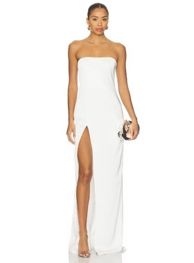 [冬季新品]MAY MASHIAH NICOLA 裙子 白色REVOLVE小众