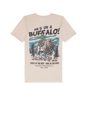 Sendero Provisions Co. BUFFALO 夏季T恤 奶油色REVOLVE小众新款