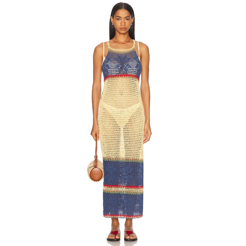 All That Remains NOVA 针织连衣裙保暖Yellow,BlueREVOLVE新款