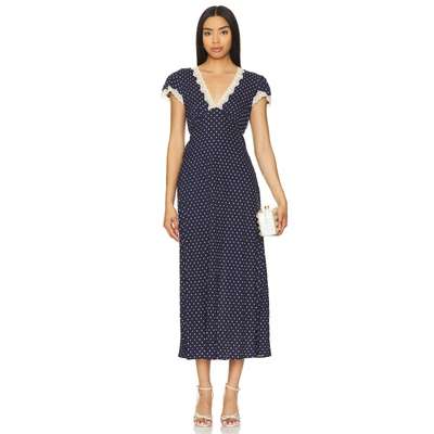 RIXO CLARICE 中长款连衣裙 y2k辣妹风REVOLVE小众新款