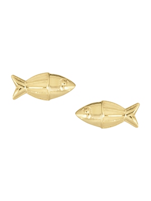 STONE AND STRAND 耳饰 revolve小众新款 金属金色