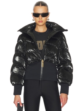 Goldbergh 戈德堡 Fusilli Ski Jacket 黑色REVOLVE小众新款