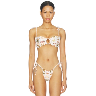 Montce Tori Ties Bandeau Bikini Top 26春夏新品 revolve小众新