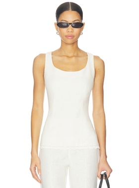 Posse EFFI 上装 奶油色REVOLVE小众新款