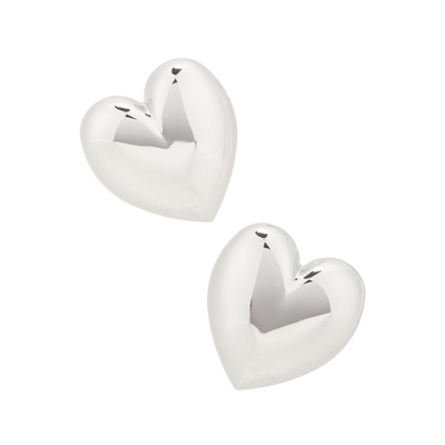 Jennifer Fisher PUFFY HEART 耳饰 金属REVOLVE新款