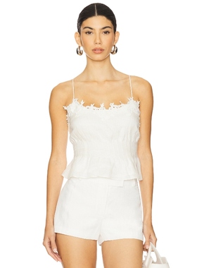 CAMI NYC SANIKA 贴身背心/内衣 白色y2k辣妹风REVOLVE