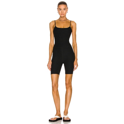 Beyond Yoga SPACEDYE GET IN GEAR BIKER 连身裤REVOLVE小众新