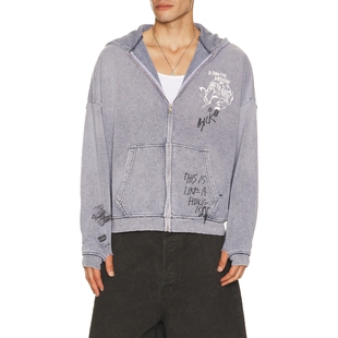 Paly Hollywood Carrying The Message Zip Hooded Sweatshirt 26