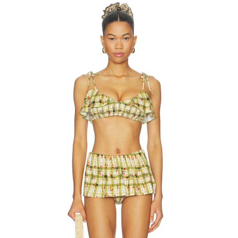 Free People x free-est Printed Avery Bikini Top 26秋冬新品 r