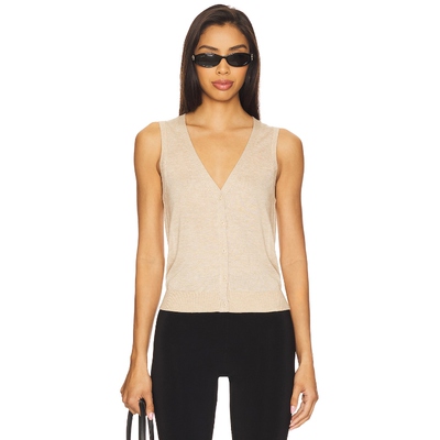 [春季新品]EAVES DENE 背心 米色辣妹风REVOLVE小众新款