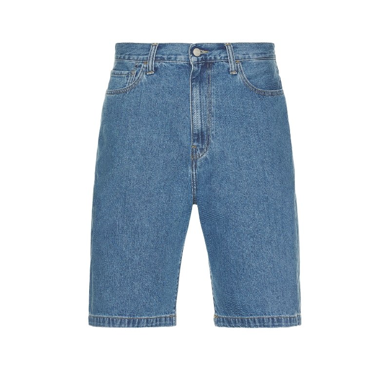 Carhartt WIP 卡哈特 LANDON 短裤 蓝色 运动复古风REVOLVE新款