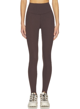 Splits59 RIVER 打底裤 巧克力色 美式休闲风REVOLVE小众新款