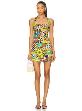 SEVEN WONDERS AERA 连衣裙 Yellow,RedREVOLVE小众新款