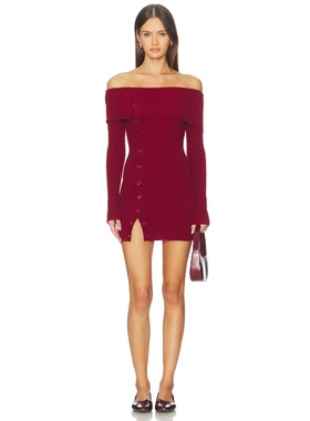 Lovers and Friends LEXI 羊毛裙子 酒REVOLVE小众新款