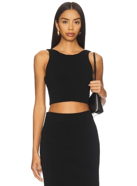 Aje AGAVE 上装 黑色 y2k辣妹风REVOLVE小众新款