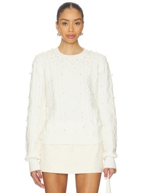 John & Jenn by Line LUXE 套衫 奶油色REVOLVE小众新款