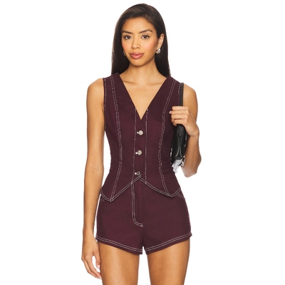 BY.DYLN TYLER 背心 酒 y2k辣妹风REVOLVE小众新款