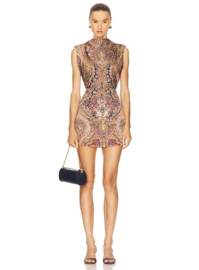 HEMANT AND NANDITA DRESS 连衣裙 Rust,NavyREVOLVE小众新款