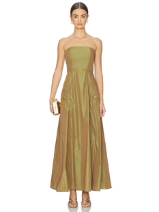 revolve小众新款 抹胸长裙 NESSA AGENCE