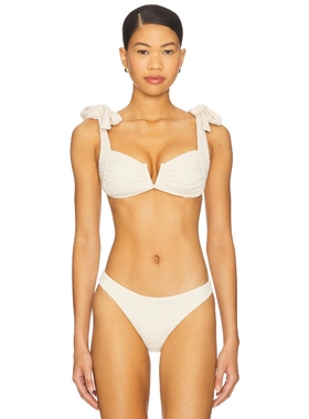 Tularosa SEASHELL 上装 奶油色 y2k辣妹风REVOLVE小众新款