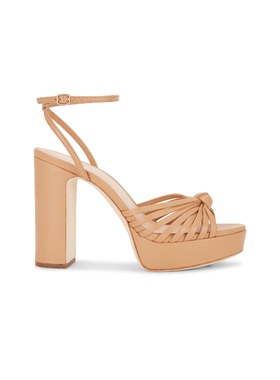 Loeffler Randall LEATHER KNOT 防水台凉鞋revolve新款女款