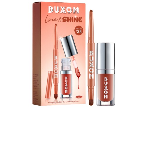 Buxom Line & Shine Lip Oil & Lip Liner Duo  revolve小众新款