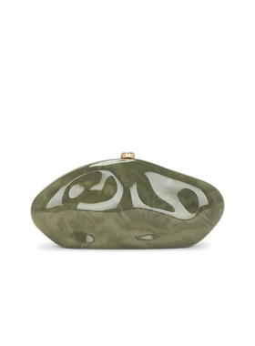 [春季新品]Cult Gaia THE CALDERA 手拿包 绿色 性感 REVOLVE小众