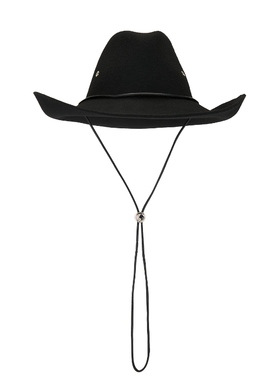 Helen Kaminski WALKER 帽类 黑色REVOLVE小众新款