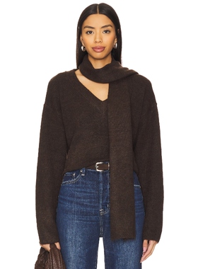 Stitches & Stripes 毛衣 棕色REVOLVE小众新款