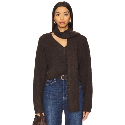 Stitches & Stripes 毛衣 棕色REVOLVE小众新款冬季保暖