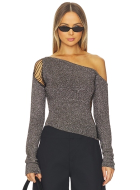 [冬季新品]MAY MASHIAH ANNIE 上装 黑色REVOLVE小众