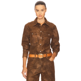 秋季 Etoile 新品 Marant 夹克棕色REVOLVE小众新款 Isabel