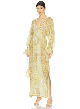 HEMANT AND NANDITA Kaftan Without Slip 黄色REVOLVE