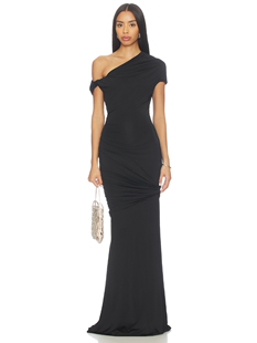 Paris Georgia PASCAL 裙子 revolve小众新款 黑色