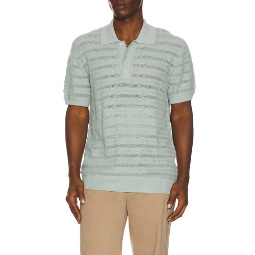 Frescobol Carioca VIDAL POLO 衫 Baby BlueREVOLVE小众新款