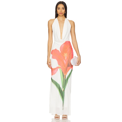 Runaway The Label JASMINA 长裙 白色REVOLVE小众新款