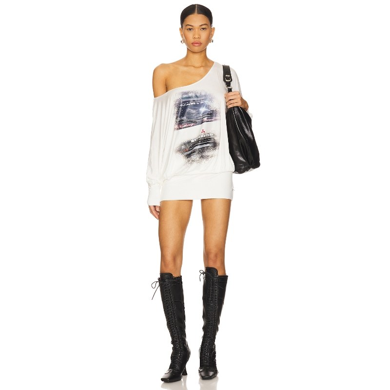 NIIHAI CHARLI 裙子 白色REVOLVE小众