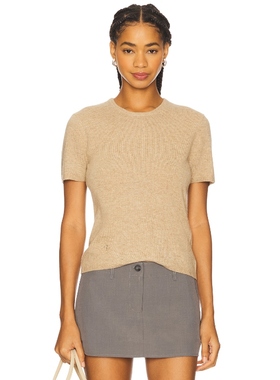 [冬季内搭]The Garment COMO 针织T恤 棕黄色辣妹风 REVOLVE新款