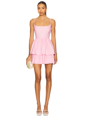 Lovers and Friends CORA 裙子 粉色REVOLVE小众新款