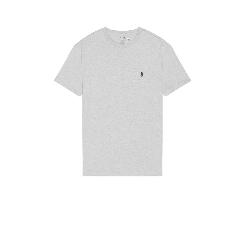 Polo Ralph Lauren浅灰T恤圆领通勤风短袖显瘦休美国官网直邮进口图片