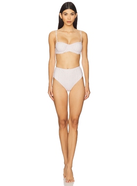 LoveShackFancy ZOFIA 比基尼 粉红胭脂系列REVOLVE新款